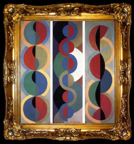 framed  Delaunay, Robert Cadence, ta009-2